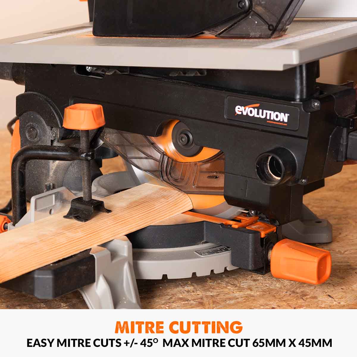 Combination Mitre Saw and Table Saw With 210mm Multi-material Blade R210MTS-G2 - Image 4