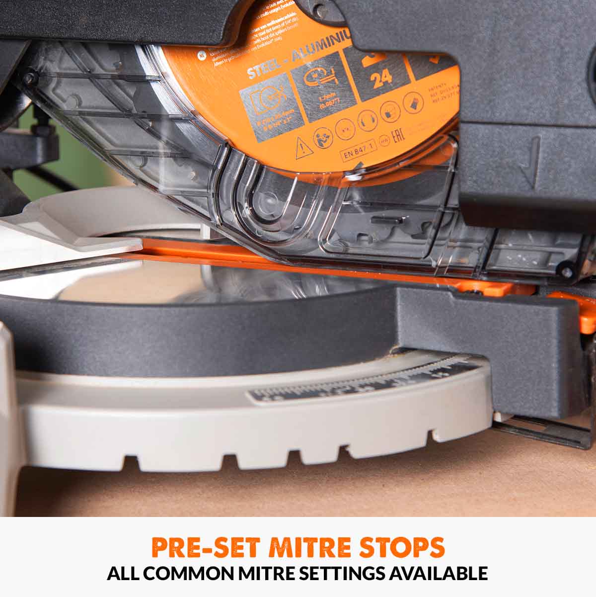 Combination Mitre Saw and Table Saw With 210mm Multi-material Blade R210MTS-G2 - Image 6