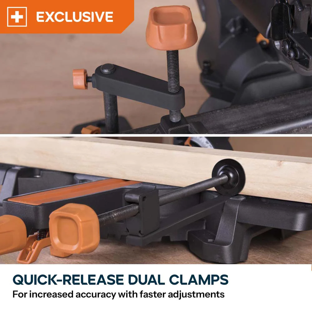 Evolution R210SMS+ 210mm Sliding Mitre Saw & Stand Bundle - Image 17