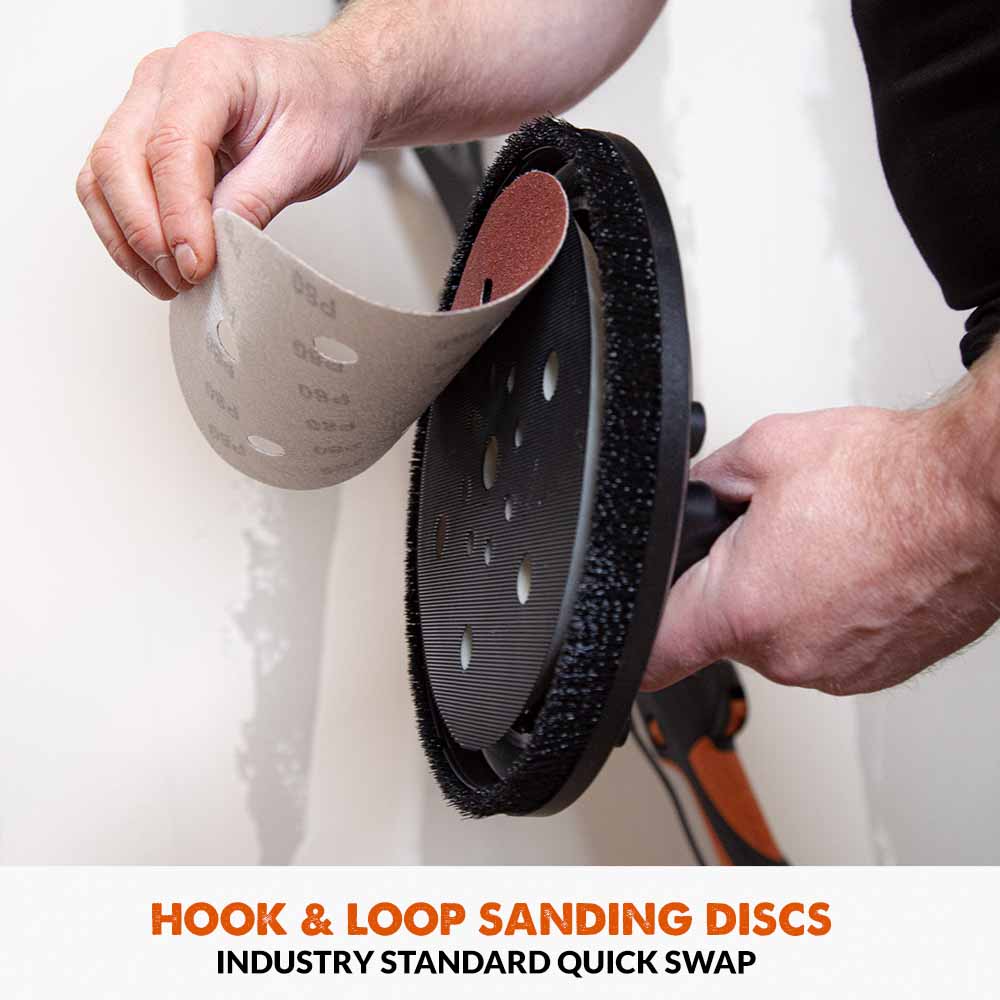 Evolution Telescopic Dry Wall Sander With Dual Heads, 710W, 240V | R225DWS-T - Image 7