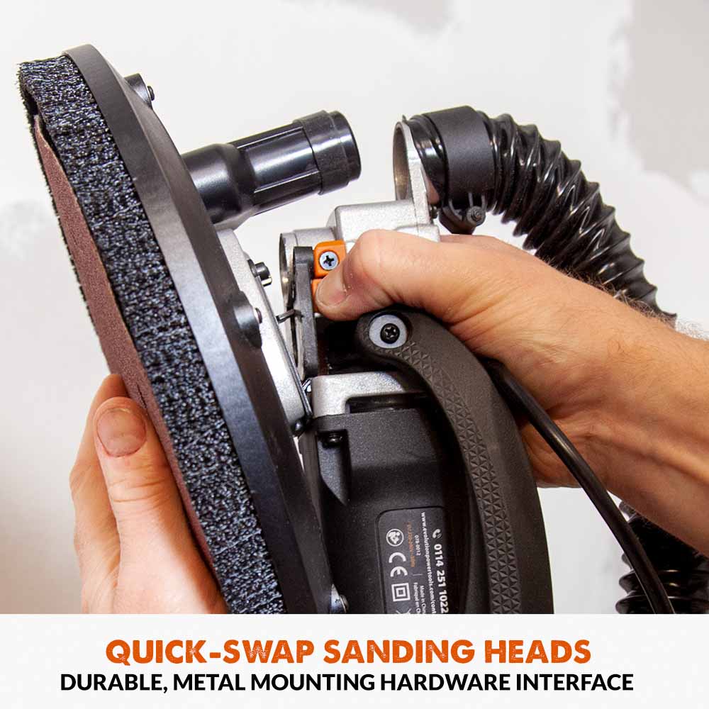 Evolution Telescopic Dry Wall Sander With Dual Heads, 710W, 240V | R225DWS-T - Image 9