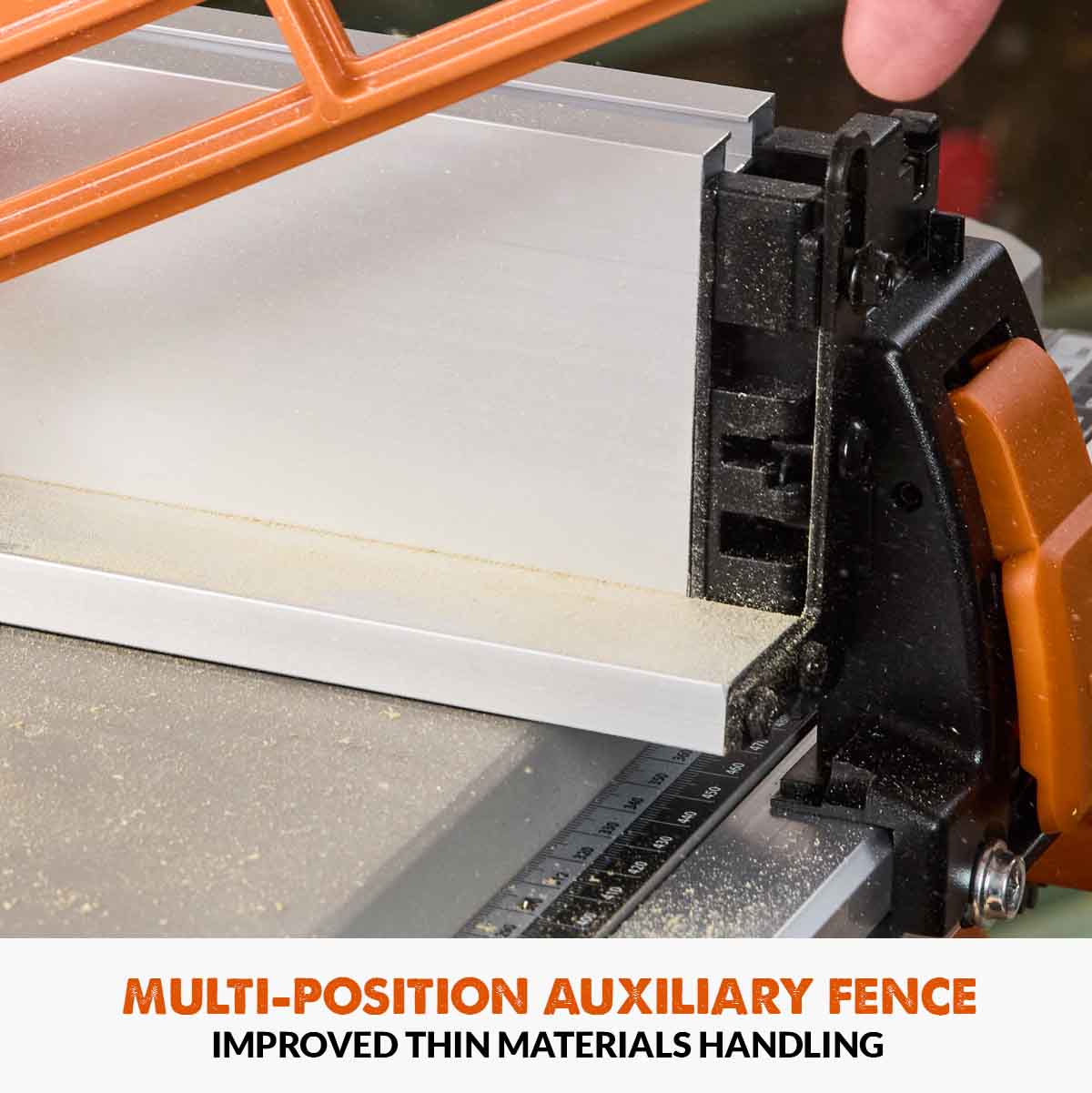 Evolution R255TBL Portable Table Saw 230v 255mm With TCT Multi-material Blade - Image 18