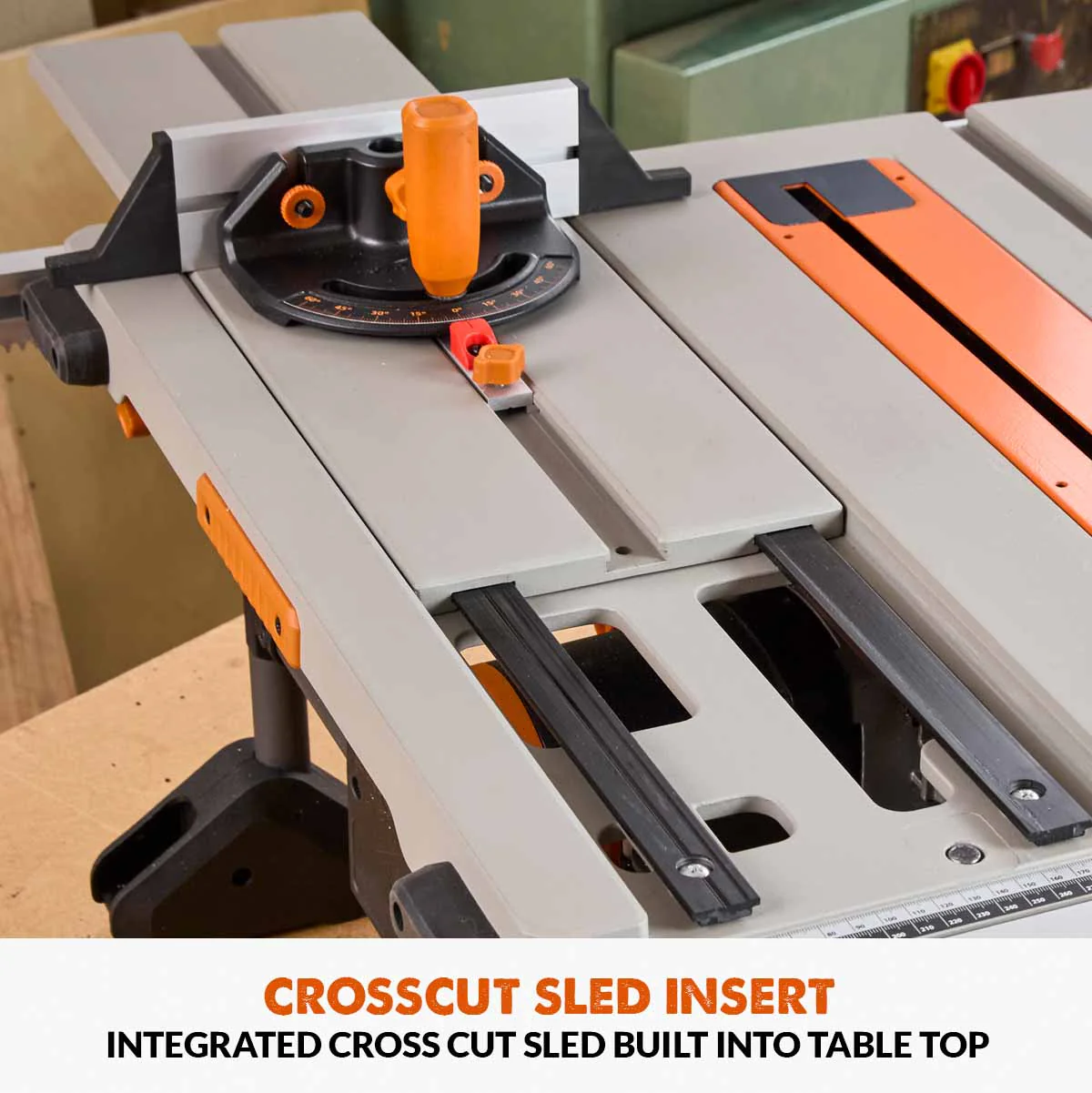 Evolution R255TBL Portable Table Saw 230v 255mm With TCT Multi-material Blade - Image 7