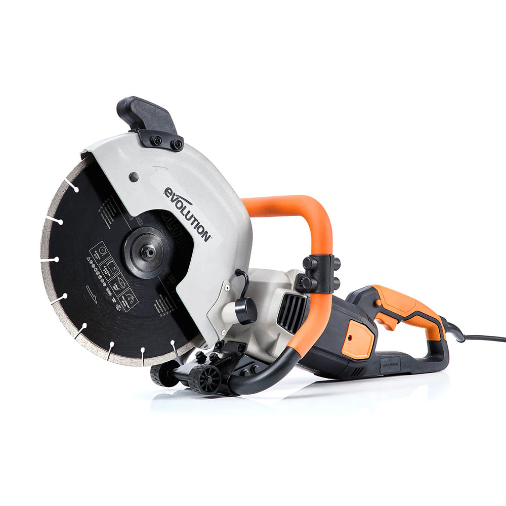 Evolution R300DCT 300mm 12" Electric Disc Cutter, Concrete Saw, with Diamond Blade