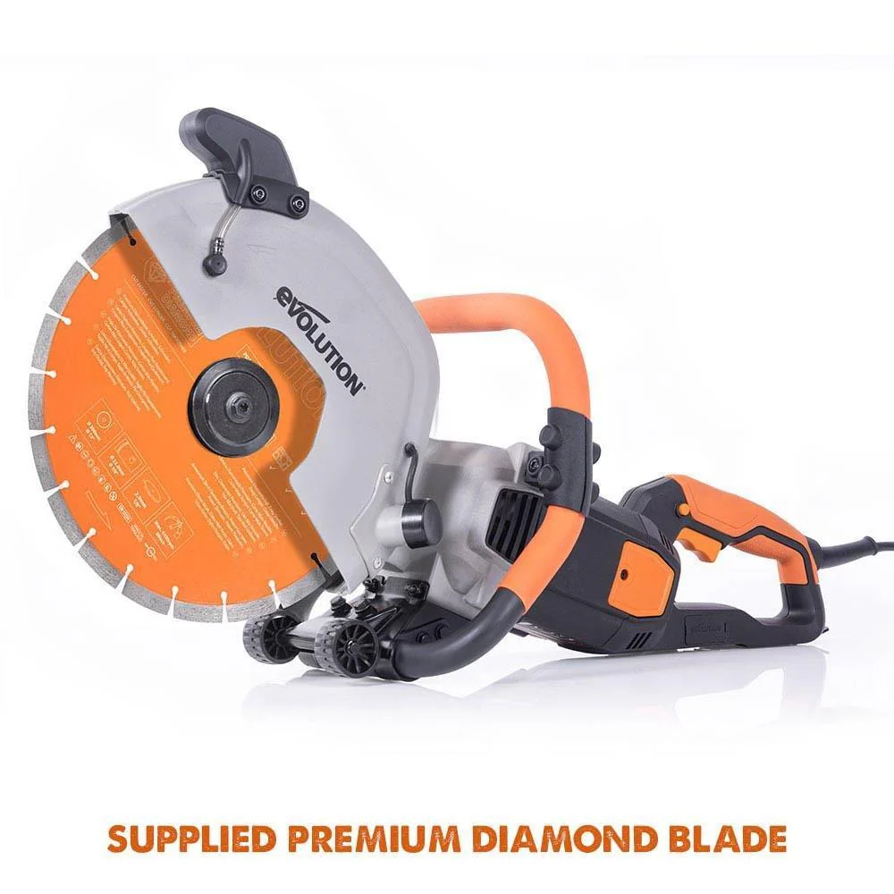 R300DCT+ Electric Disc Cutter with Hand Pump Water Bottle, Bag & Extra Blade - Image 14