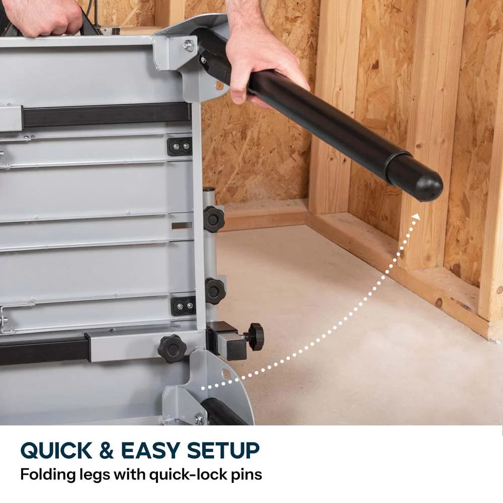Evolution S355CPS 355mm Metal Cutting Chop Saw and Chop Saw Stand Bundle - Image 20