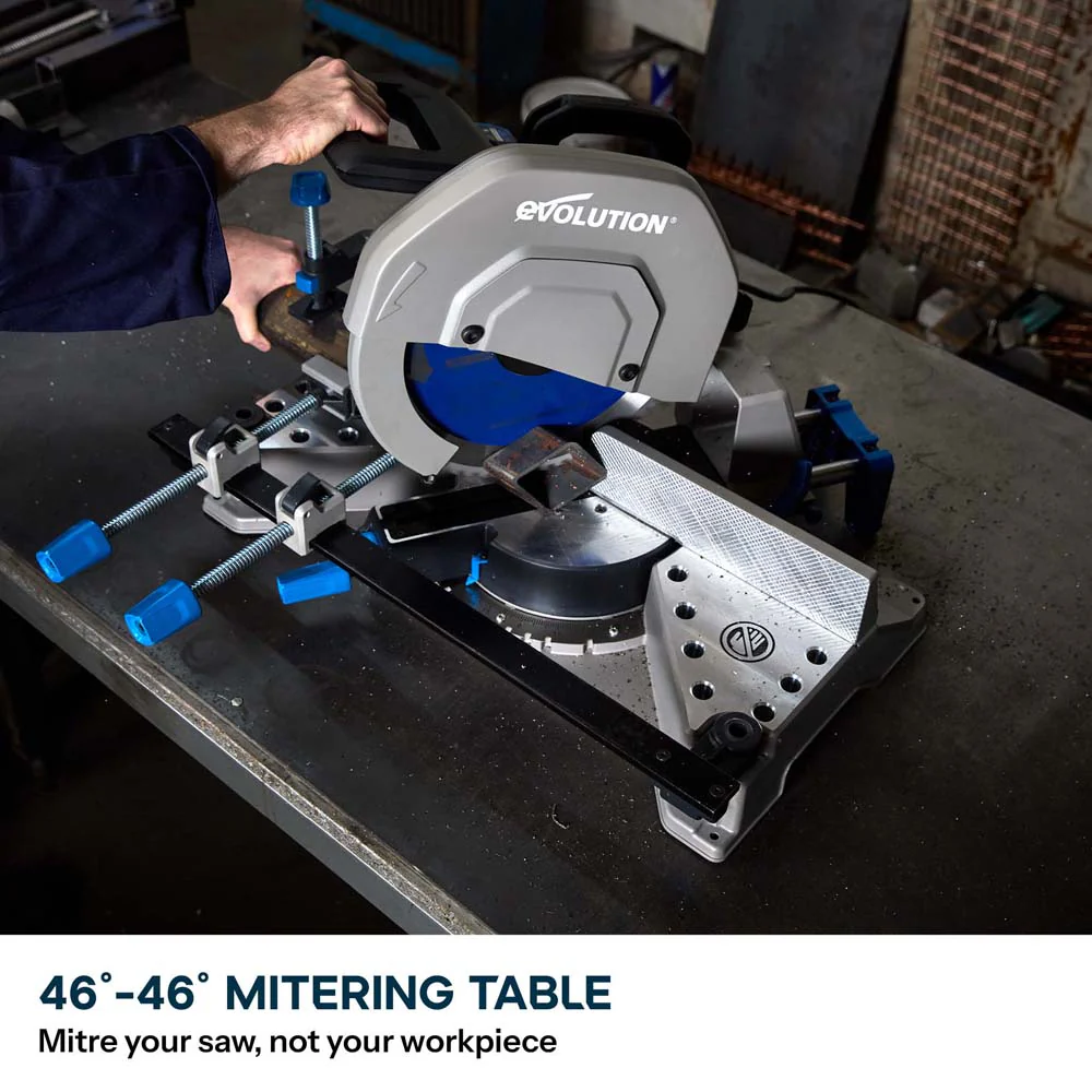 Mitering Chop Saw With 355mm Blade For Heavy Duty Metal Cutting | S355MCS - Image 3
