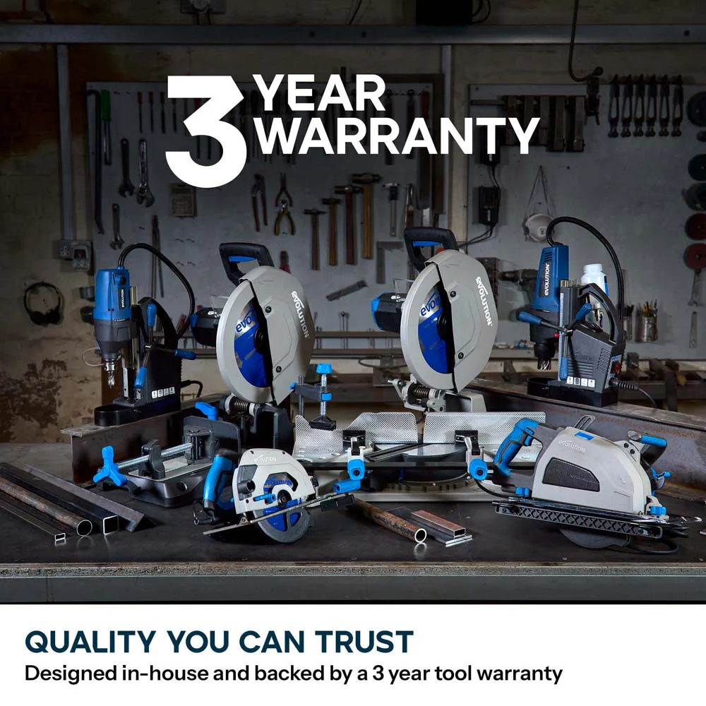 Mitering Chop Saw With 355mm Blade For Heavy Duty Metal Cutting | S355MCS - Image 6