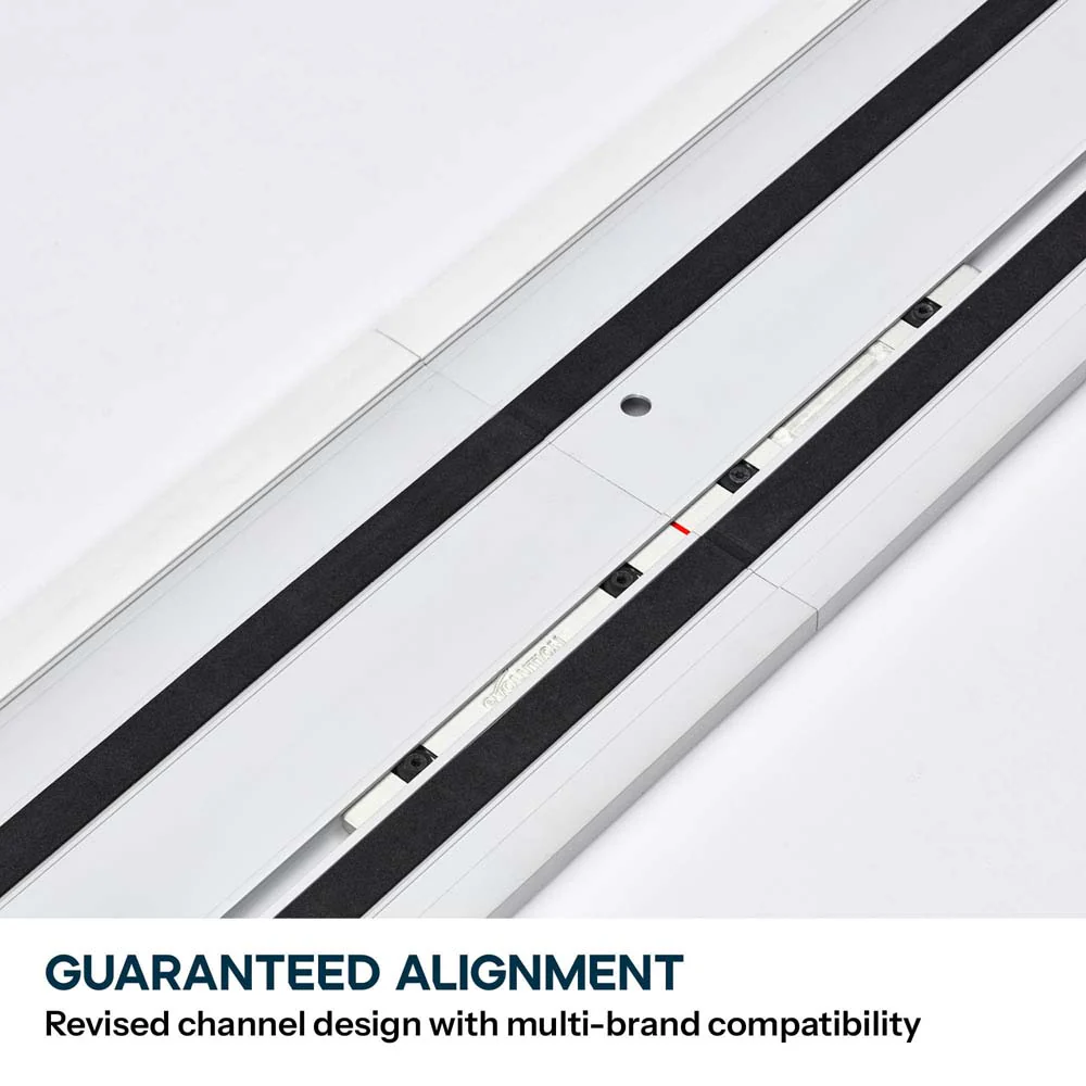 Evolution ST2800-G2 Universal 2.8m Circular Saw Track (2x 1400mm ) With Self-Aligning Connectors - Image 4
