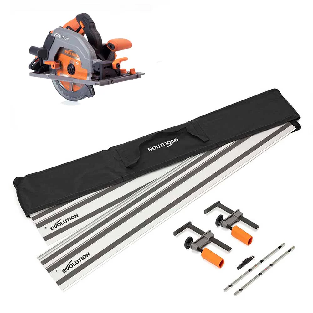 Evolution R185CCSX-Li 185mm Cordless Circular Saw & ST2800-G2 Universal 2.8m Track Bundle - Image 27