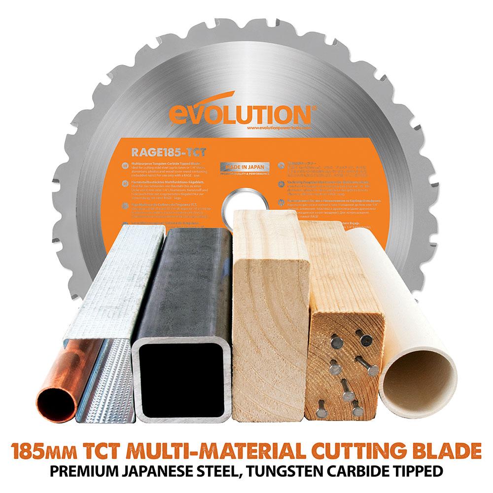 Evolution R185CCSX-Li 185mm Cordless Circular Saw & ST2800-G2 Universal 2.8m Track Bundle - Image 28
