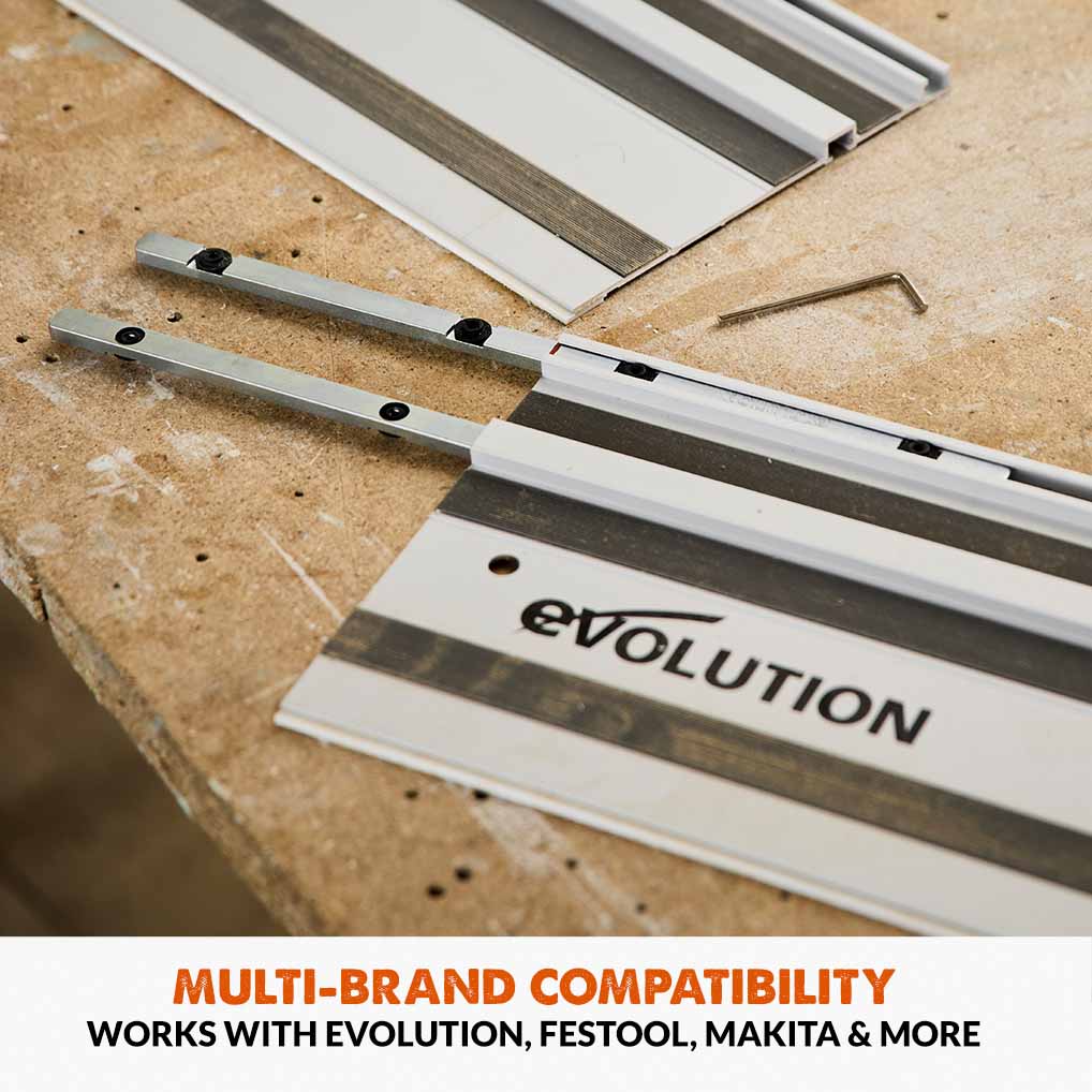 Evolution R185CCSX-Li 185mm Cordless Circular Saw & ST2800-G2 Universal 2.8m Track Bundle - Image 5