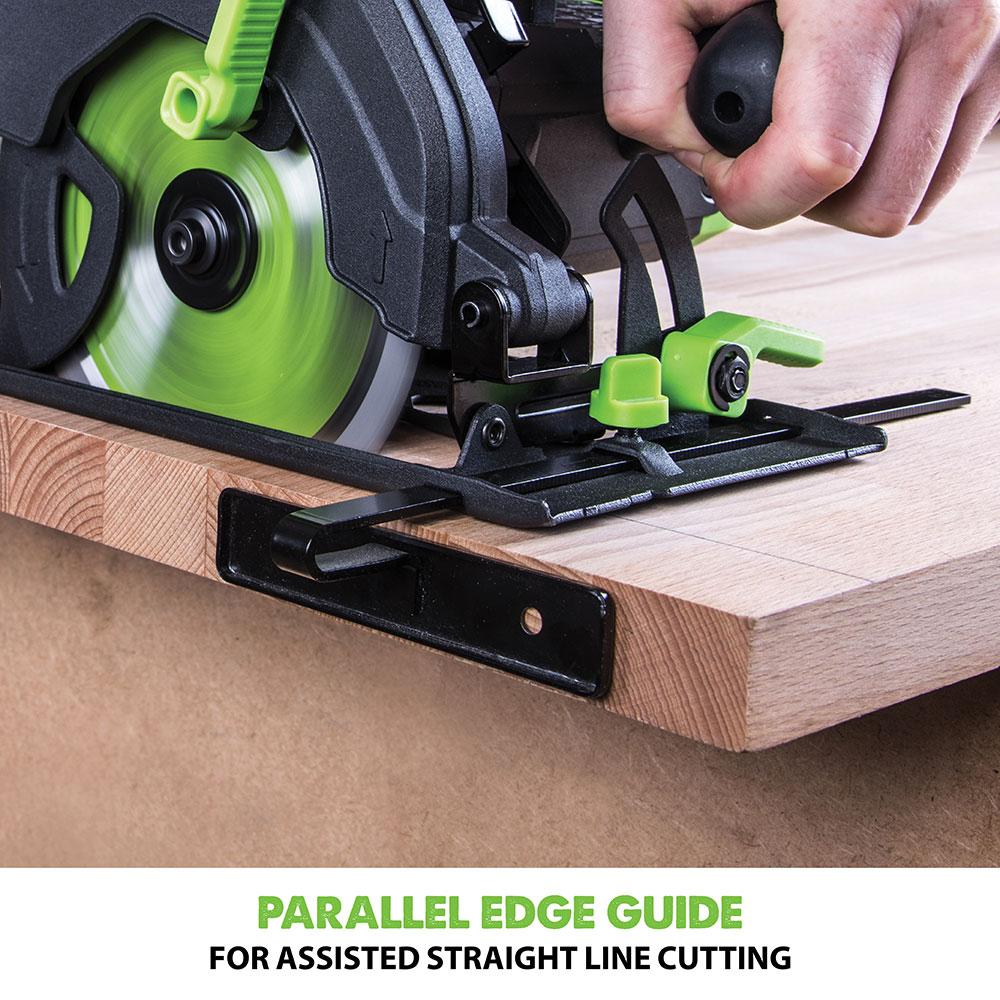 Evolution F165CCSL - 165mm Circular Saw with TCT Multi-Material Cutting Blade (230v) - Image 13