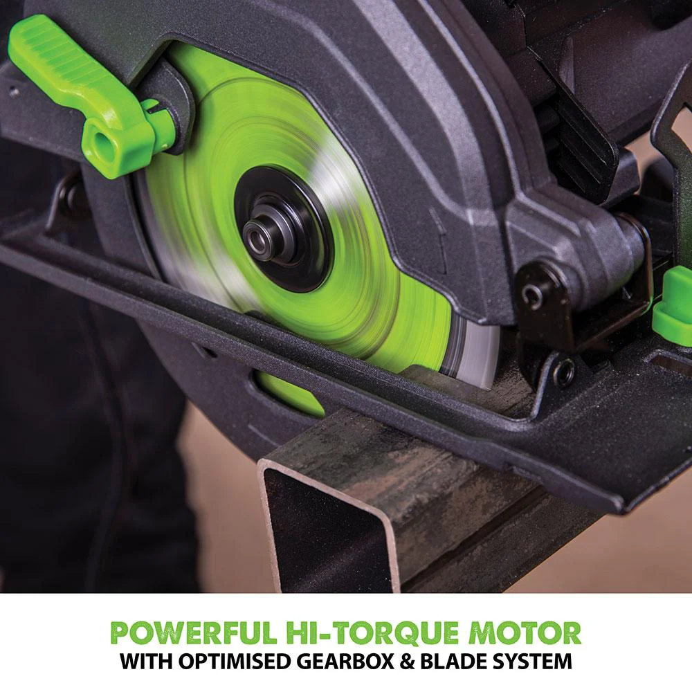 Evolution F165CCSL - 165mm Circular Saw with TCT Multi-Material Cutting Blade (230v) - Image 6
