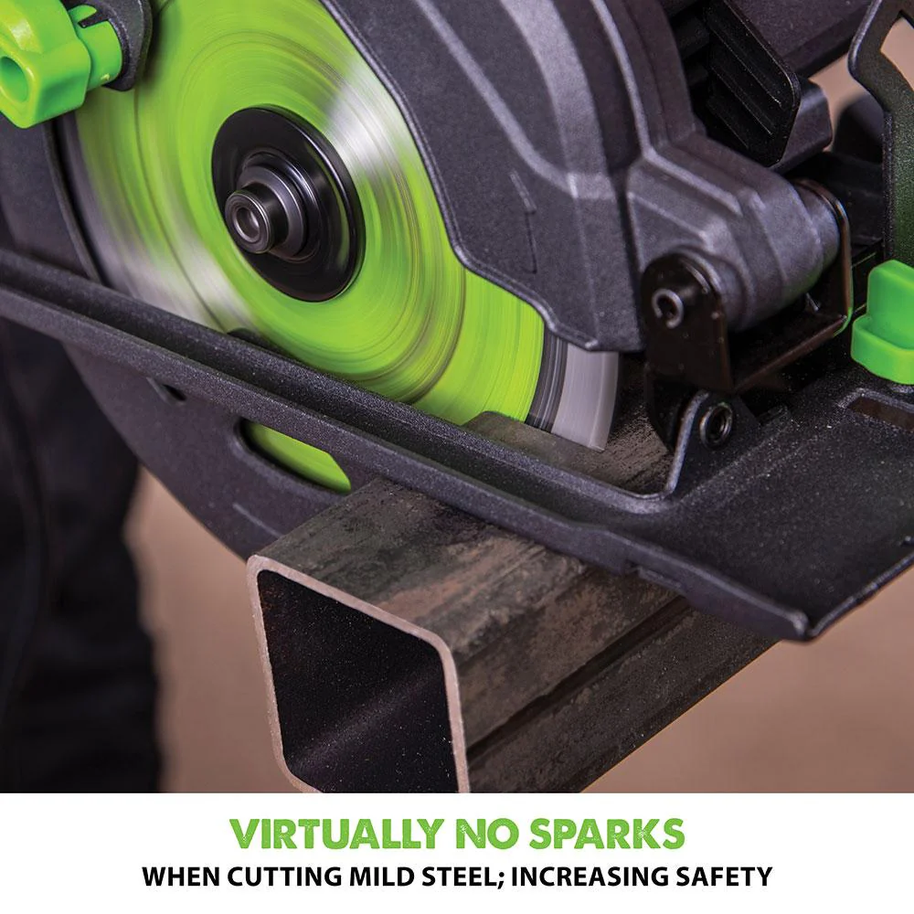 Evolution F165CCSL - 165mm Circular Saw with TCT Multi-Material Cutting Blade (230v) - Image 9