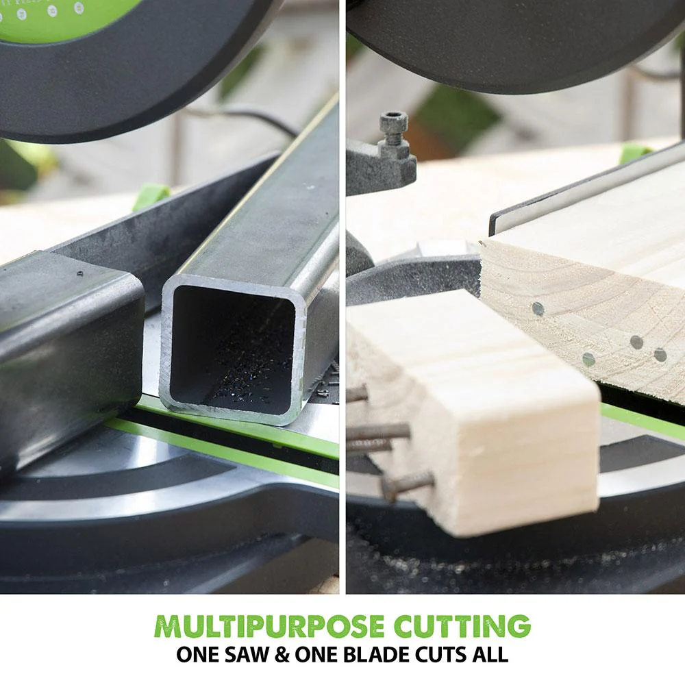 Evolution F210CMS 210mm Compound Mitre Saw With TCT Multi-Material Cutting Blade (230v) - Image 3