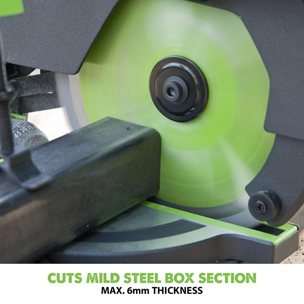 Evolution F210CMS 210mm Compound Mitre Saw With TCT Multi-Material Cutting Blade (230v) - Image 4