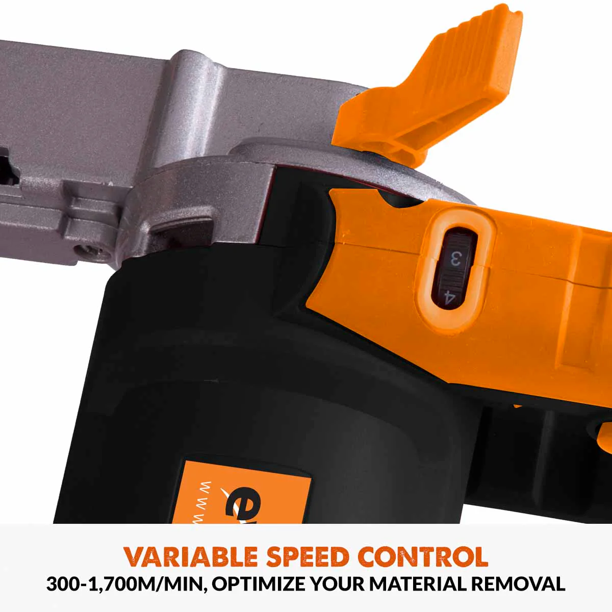 Evolution 400w Electric Thin Belt Sander Power File 230v With 3 Sanding Belts - Image 8