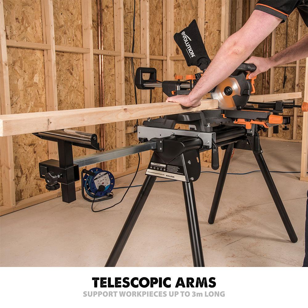 Evolution Mitre Saw Stand With Universal Fittings - Image 7