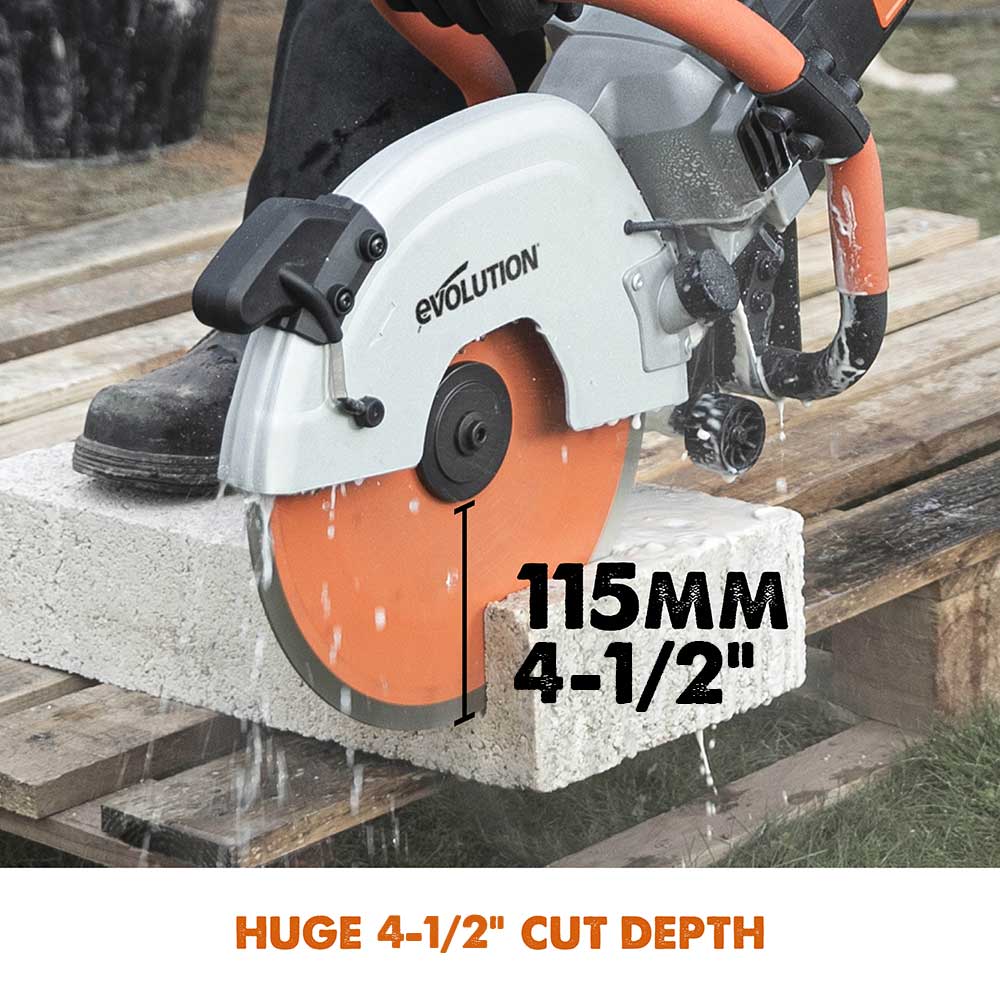 Evolution 300mm Premium Diamond Disc Cutter Blade, 22.2mm Bore - Image 4