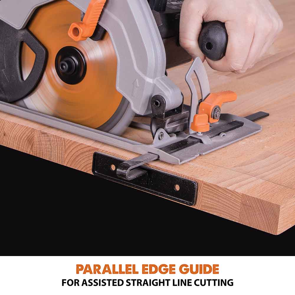 Evolution R185CCSL 185mm Circular Saw with TCT Multi-Material Cutting Blade - Image 14