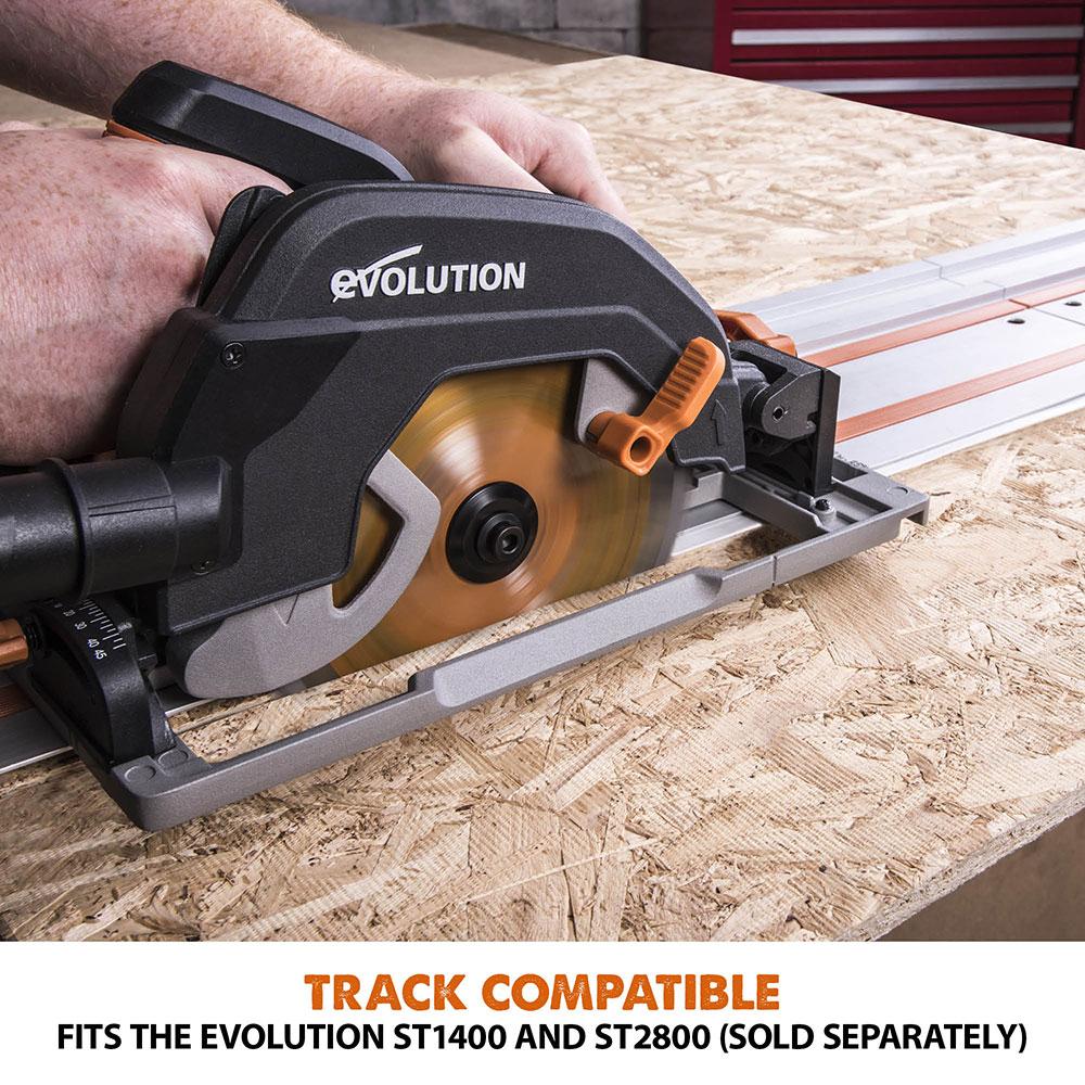 Evolution R185CCSX - 185mm Circular Saw with TCT Multi-Material Cutting Blade (Refurbished - Like New) - Image 3