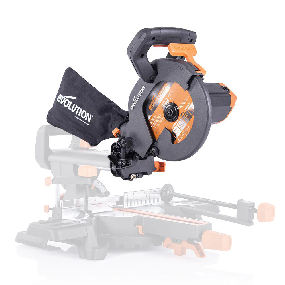 Evolution R210SMS+ 110v Sliding Mitre Saw Spare Parts (Head Section) (May 24 Onwards)