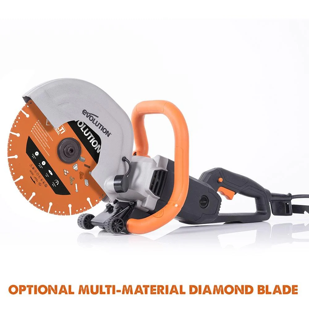 Evolution R230DCT 230mm 9" Electric Disc Cutter Concrete Saw with Diamond Blade - Image 14