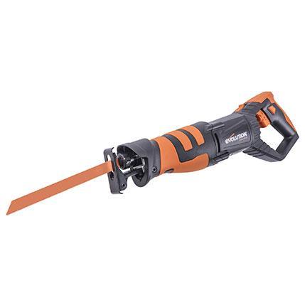 Evolution Corded Reciprocating Saw 850W (230v) Including 4 Blades | R230RCP - Image 12