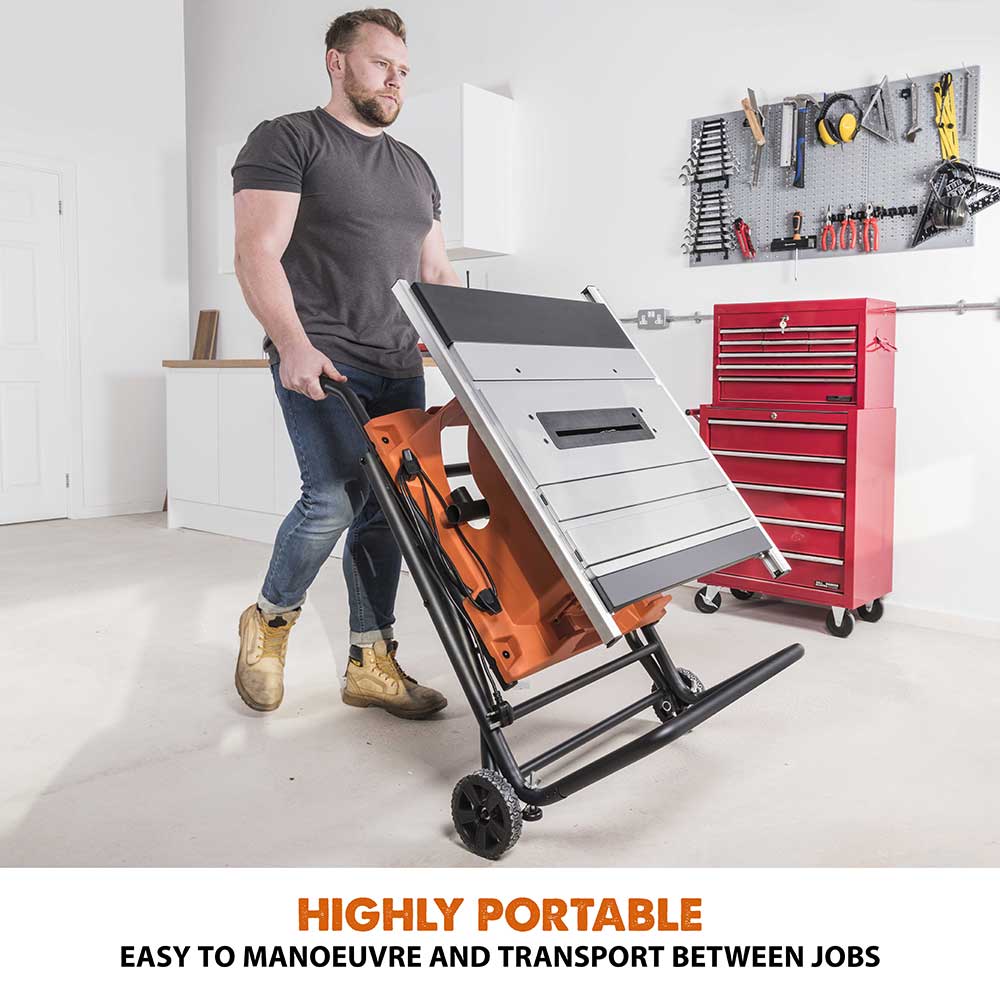 Evolution R255PTS 255mm Table Saw With TCT Multi-Material Cutting Blade - Image 3