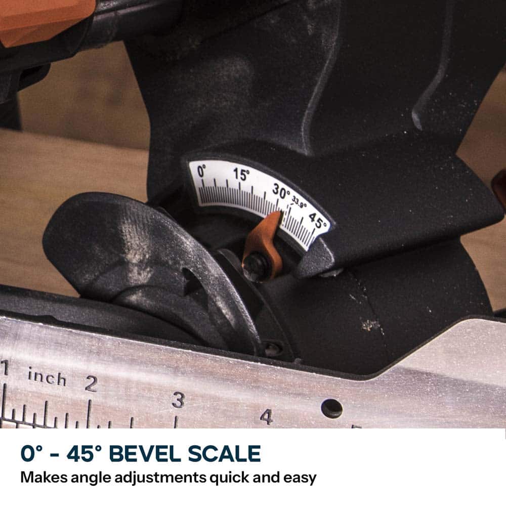 Evolution R255SMS+ 255mm Sliding Compound Mitre Saw With TCT Multi-Material Cutting Blade - Image 8