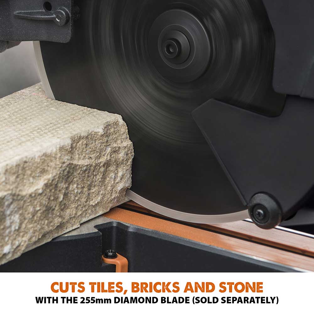 Evolution R255SMS-DB+ 255mm Double Bevel Mitre Saw & Stand Bundle - Image 20