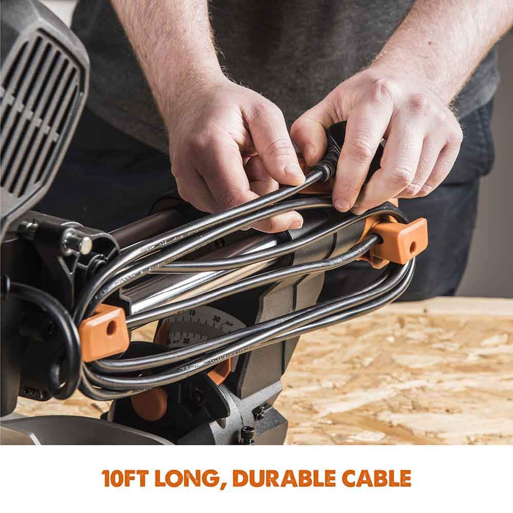 Evolution R255SMS-DB 255mm Double Bevel Sliding Mitre Saw With TCT Multi-Material Cutting Blade - Image 20