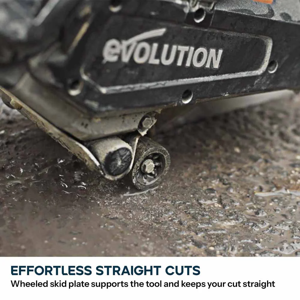 R260DCT-Li Cordless 260mm Disc Cutter With Automatic Water-Fed Dust Suppression and Premium Thin Kerf Diamond Blade - Image 15