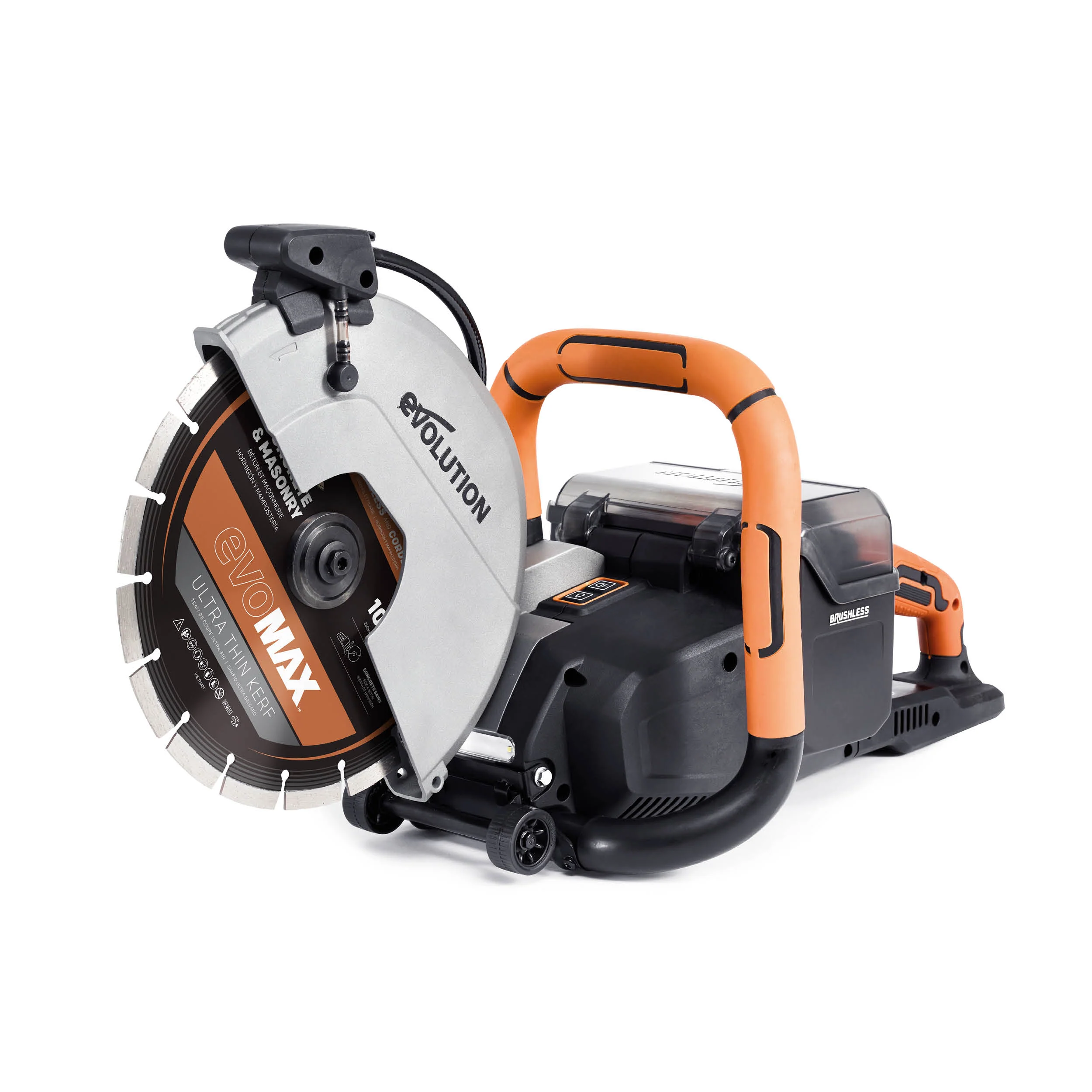 R260DCT-Li Cordless 260mm Disc Cutter With Automatic Water-Fed Dust Suppression and Premium Thin Kerf Diamond Blade - Image 17
