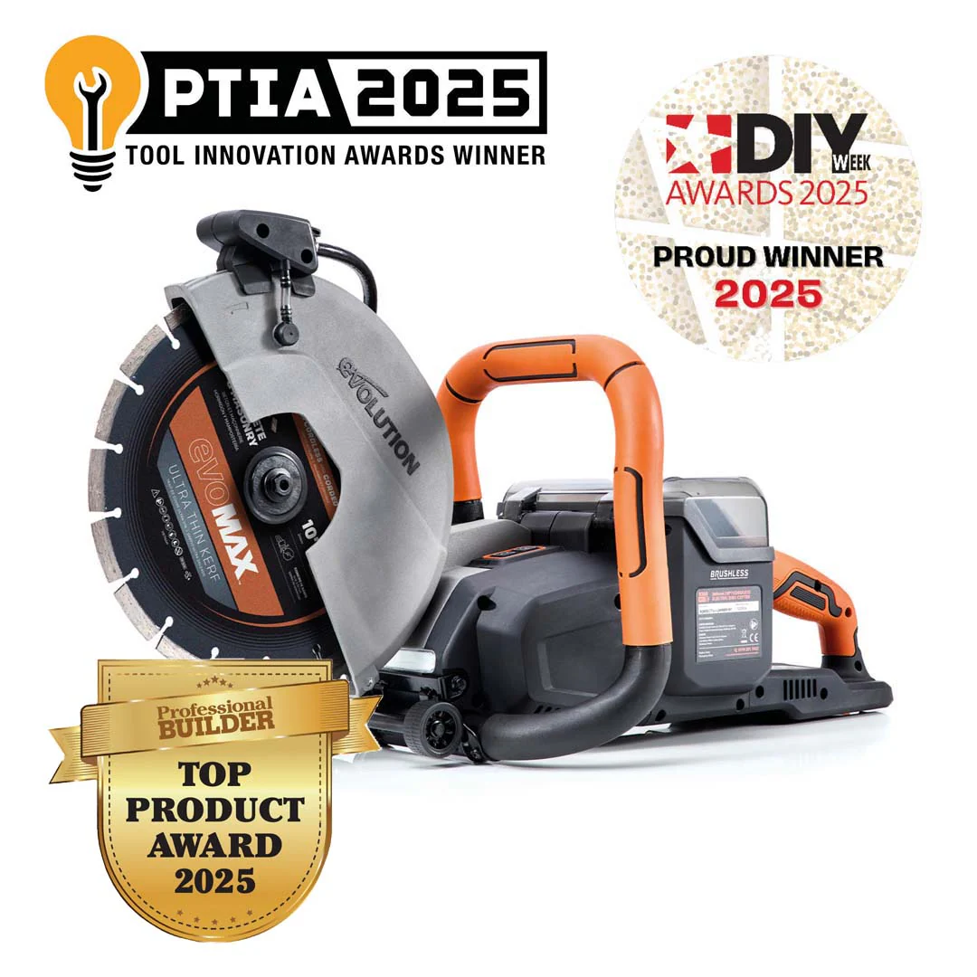R260DCT-Li Cordless 260mm Disc Cutter With Automatic Water-Fed Dust Suppression and Premium Thin Kerf Diamond Blade - Image 3