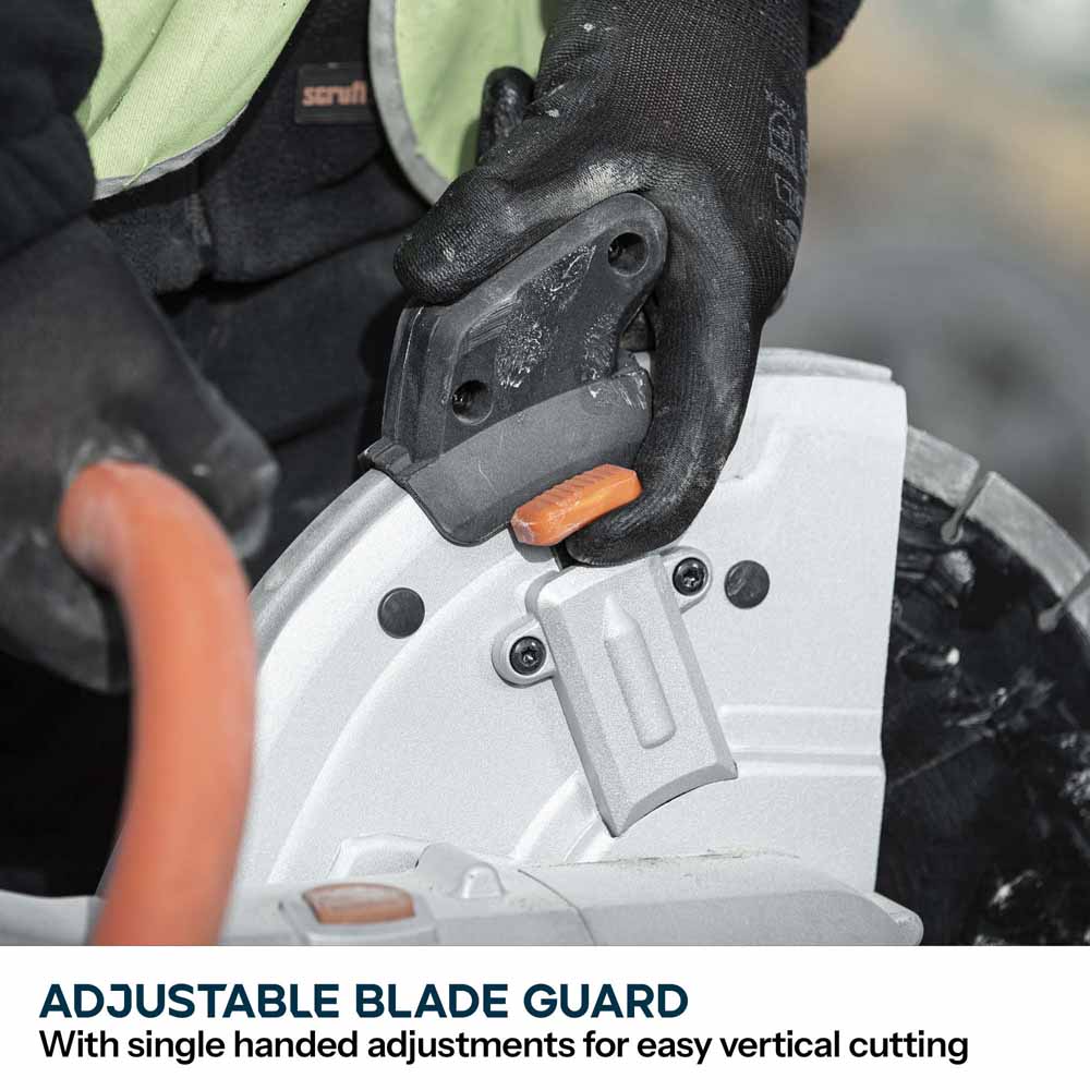 Evolution R300DCT 300mm 12" Electric Disc Cutter, Concrete Saw, with Diamond Blade - Image 6