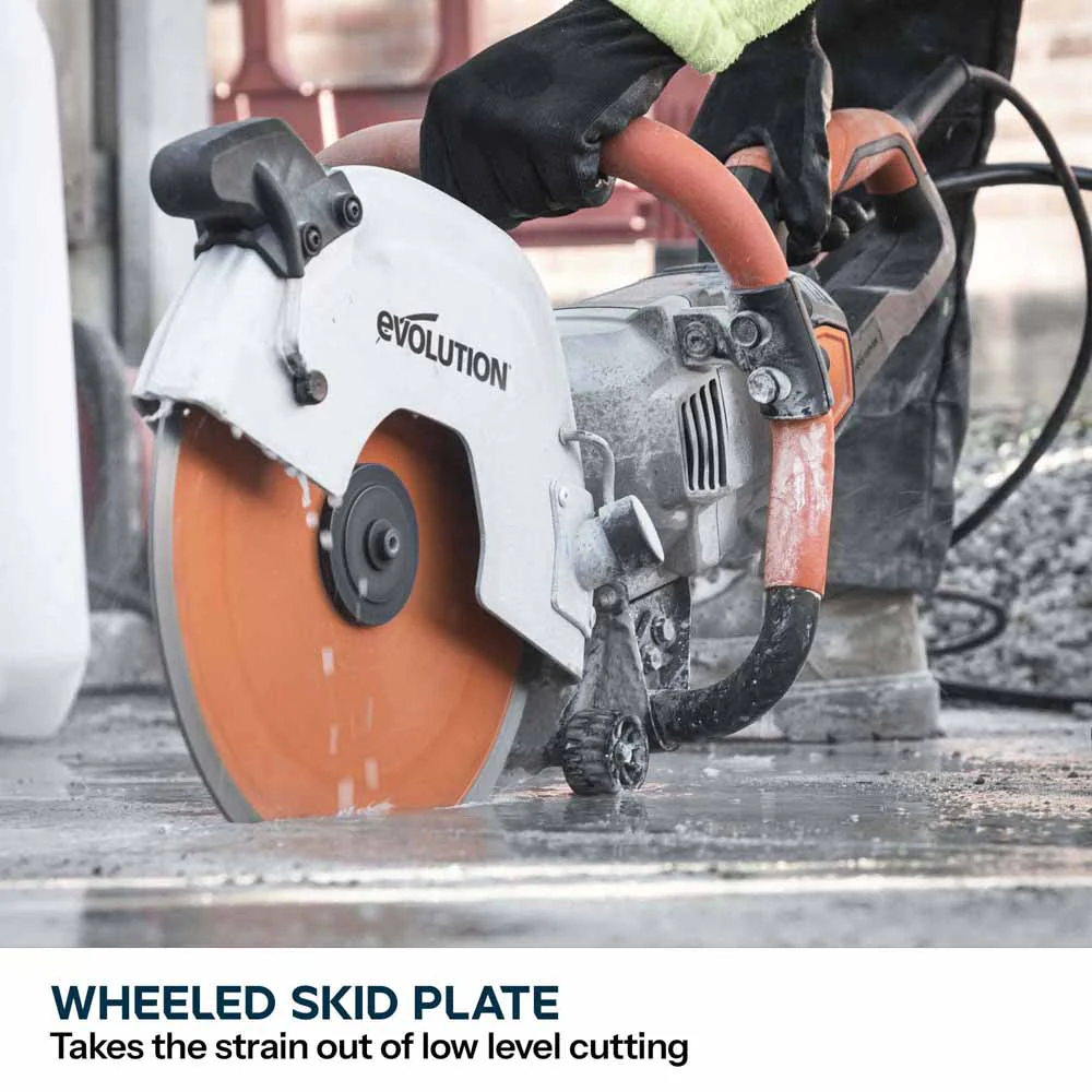 Evolution R300DCT+ 300mm Electric Disc Cutter with Water Dust Suppression - Image 6