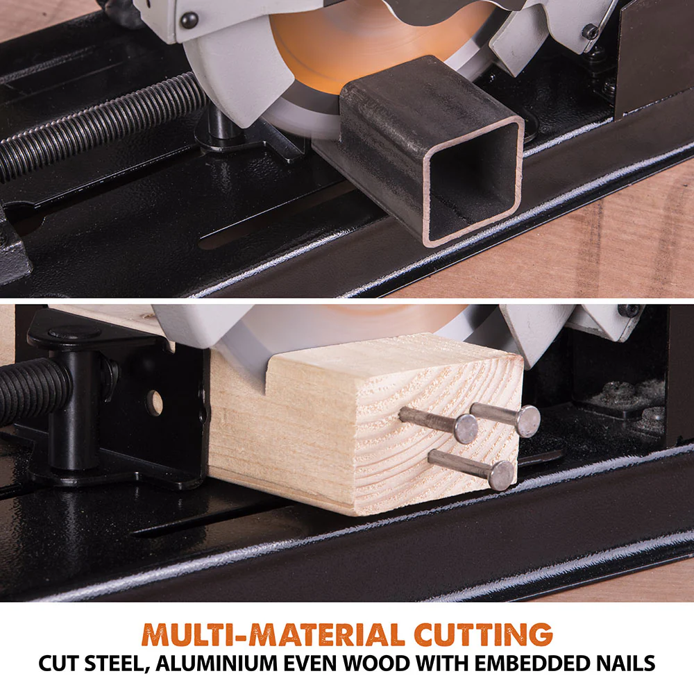 Evolution RAGE4 - 185mm Chop Saw with TCT Multi-material Cutting Blade - Image 3