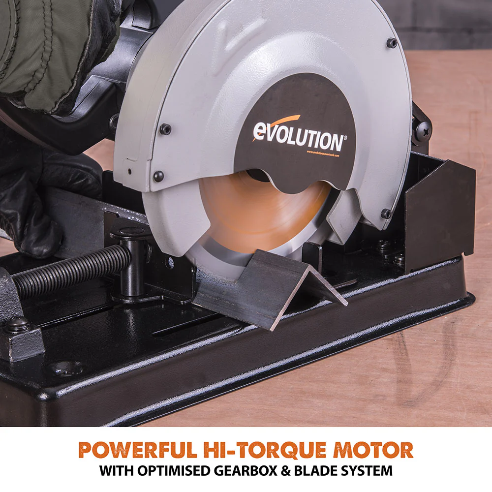 Evolution RAGE4 - 185mm Chop Saw with TCT Multi-material Cutting Blade - Image 6