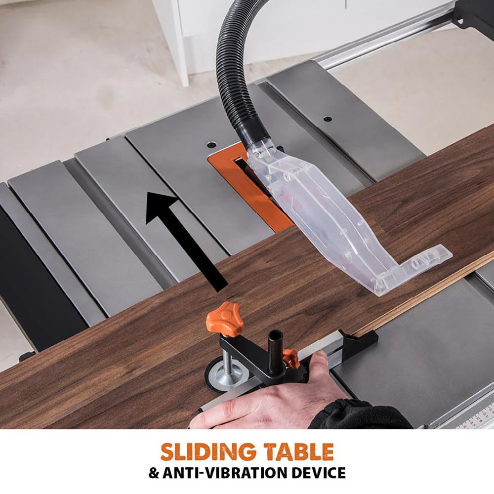 Evolution RAGE5-S 255mm Multipurpose Table Saw With TCT Multi-Material Cutting Blade - Image 12