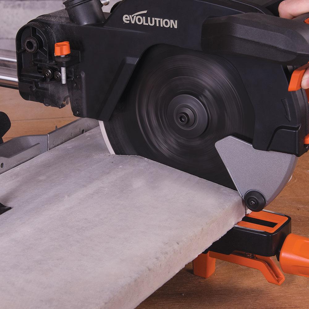 Evolution 255mm Diamond Blade For Mitre Saws - Image 3