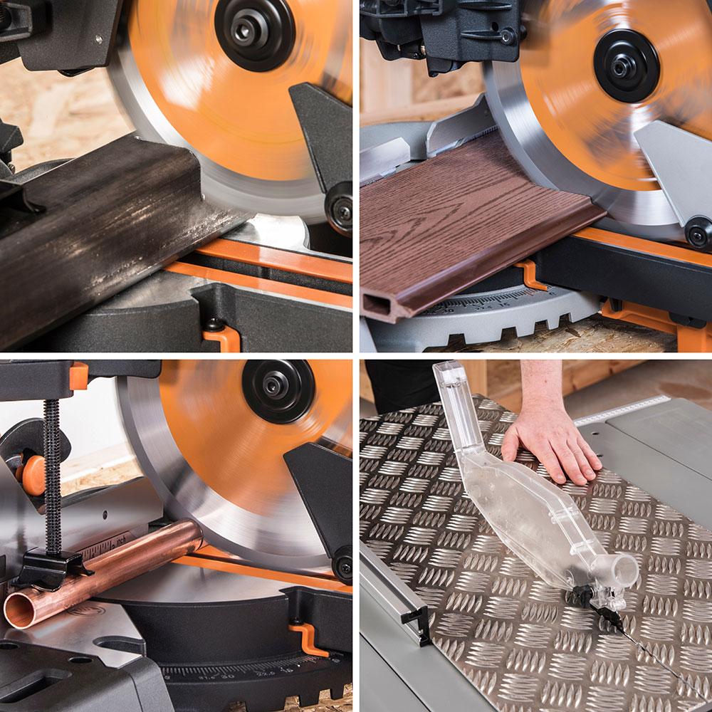 Evolution 255mm Multi-Material Cutting 28T Mitre & Table Saw Blade - Image 3